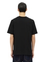 【Basic Color】MSGM NEWブラッシュストロークロゴTシャツ 詳細画像 ブラック 3