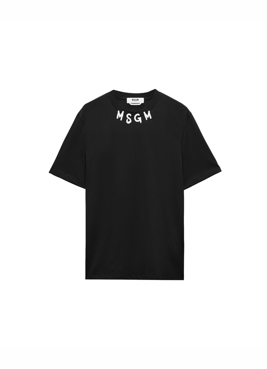 MSGM】 【【Basic Color】MSGM NEWブラッシュストロークロゴTシャツ】｜aoi公式オンラインストア(aoi ONLINE  STORE)