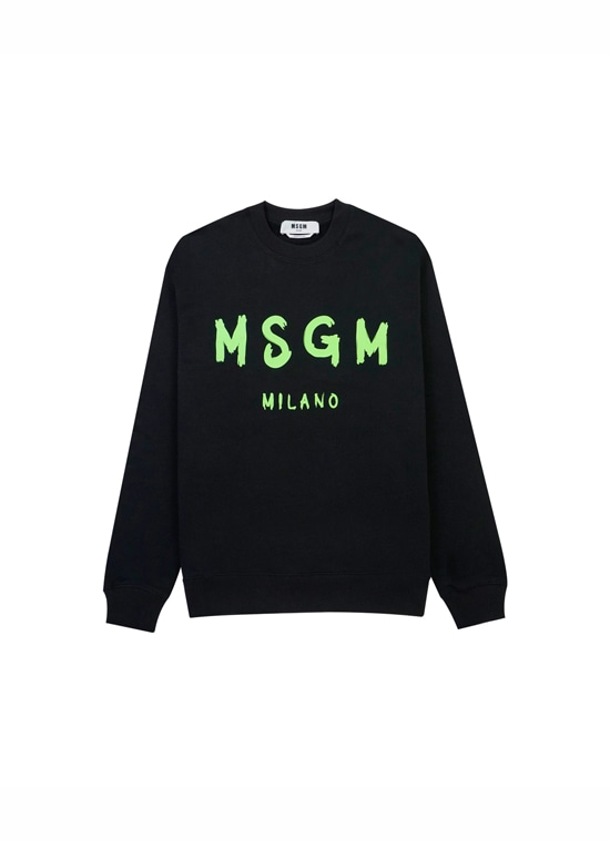 【NEW】MSGM ブラッシュロゴ スウェット/トレーナー