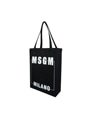 【New】MSGM MILANO ロゴトートバッグ【Japan Exclusive】 詳細画像 ブラック 3