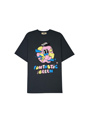 MSGM FANTASTIC GREEN×Burro Studio オーガニックコットンTシャツ（APPLE SHAPED EARTH) 詳細画像 チャコールグレー 1