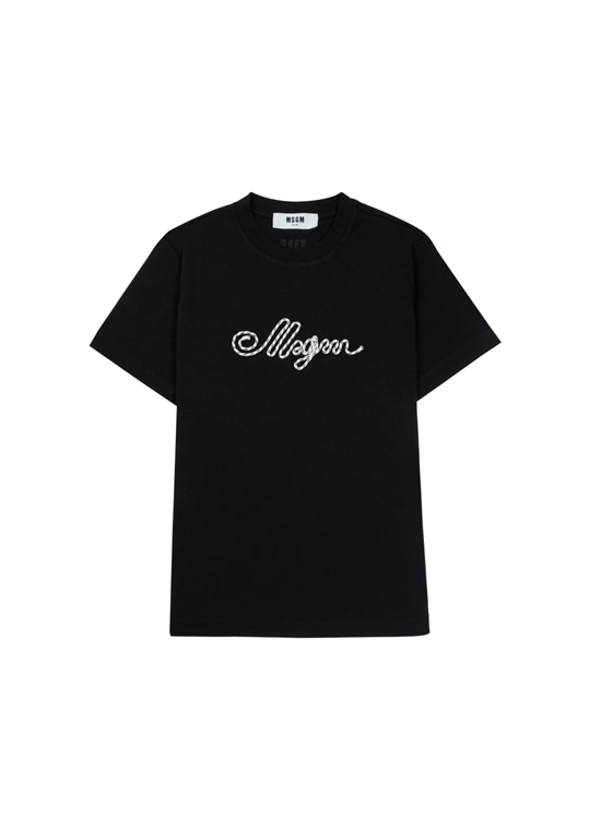 MSGM ROPEロゴ Tシャツ