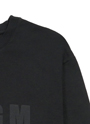 【NEW】MSGM WASHEDロゴ ロングスリーブTシャツ 詳細画像 ブラック 3