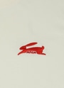 「FOLLOW THE RABBIT」 エンブロイダリーTシャツ 詳細画像 オフホワイト 3