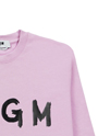【NEW】MSGM ブラッシュロゴ スウェットシャツ 詳細画像 ピンク 4