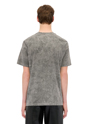 WRINKLED WASH エンブロイダリーロゴ Tシャツ 詳細画像 グレー 3