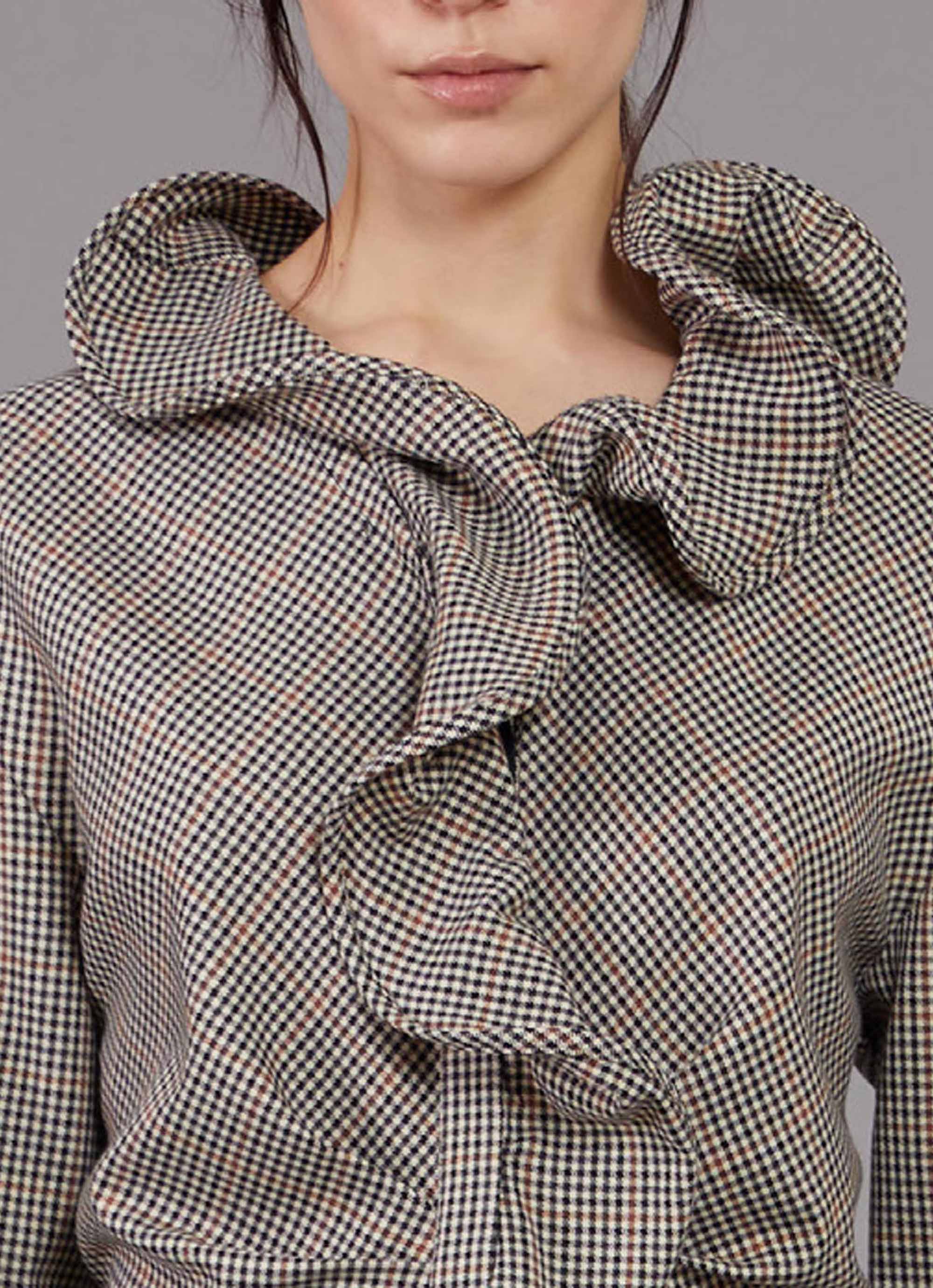 MSGM】 【フリルディテール シャツワンピース】｜aoi公式