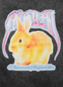 MSGM BUNNIES グラフィックTシャツ 詳細画像 ブラック 3