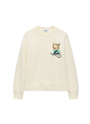 MSGM CUTE KITTY ミニグラフィック スウェットシャツ 詳細画像 オフホワイト 1
