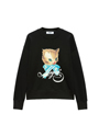 MSGM CUTE KITTY グラフィック スウェットシャツ 詳細画像 ブラック 1