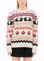 MSGM BUNNIES フェアアイル ジャガードニット 詳細画像 クリーム 2
