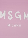 【NEW】MSGM ブラッシュロゴTシャツ 詳細画像 ピンク 3