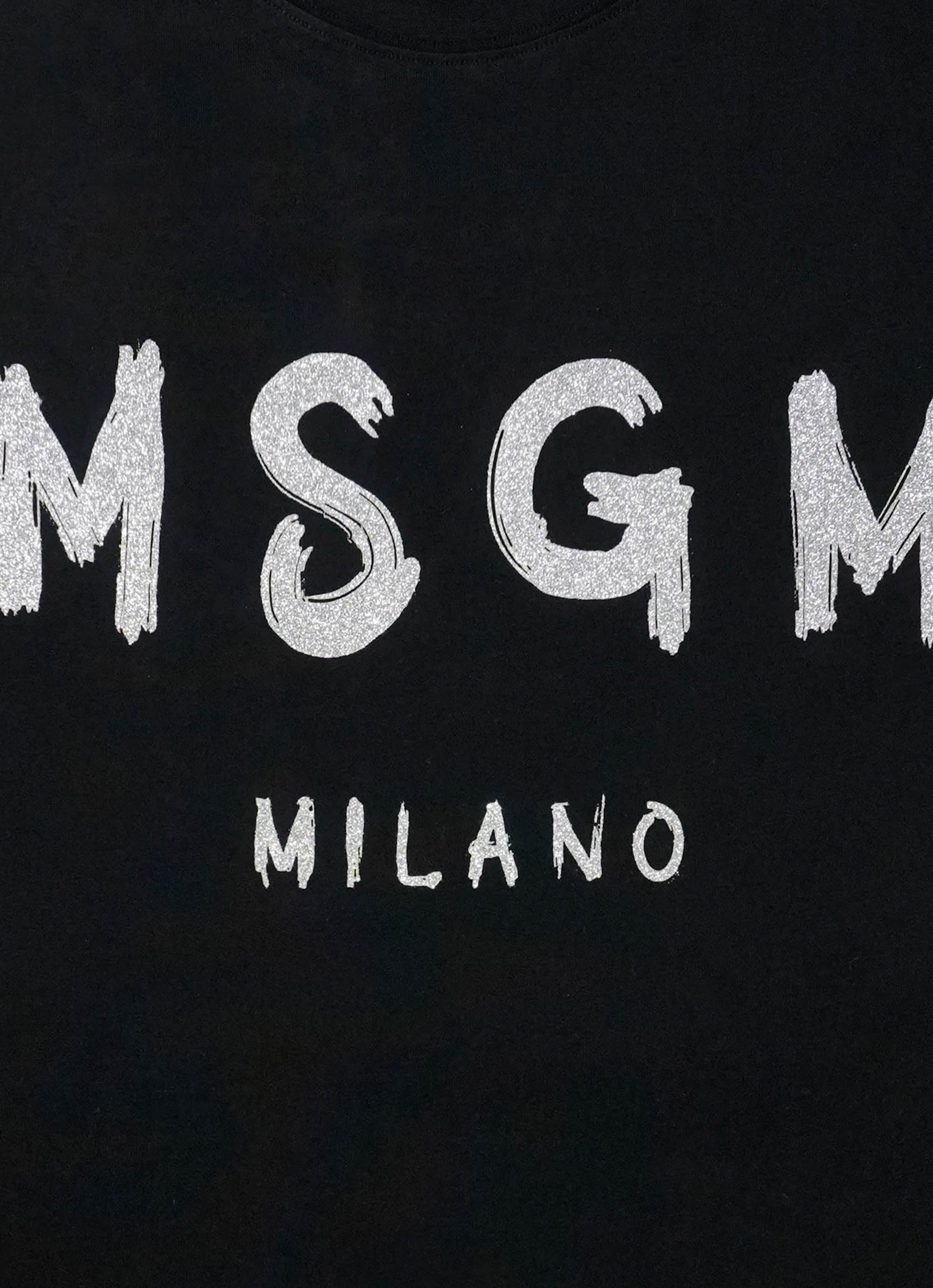 MSGM】 【【NEW】MSGM ブラッシュロゴ ロングスリーブTシャツ