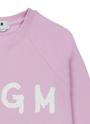 【NEW】MSGM ブラッシュロゴ スウェットシャツ 詳細画像 ピンク 4