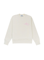 【NEW】MSGM NEW刺繍ロゴ スウェットシャツ 詳細画像 オフホワイト 1