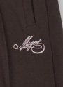 【NEW】MSGM NEW刺繍ロゴ スウェットパンツ 詳細画像 ダークブラウン 4