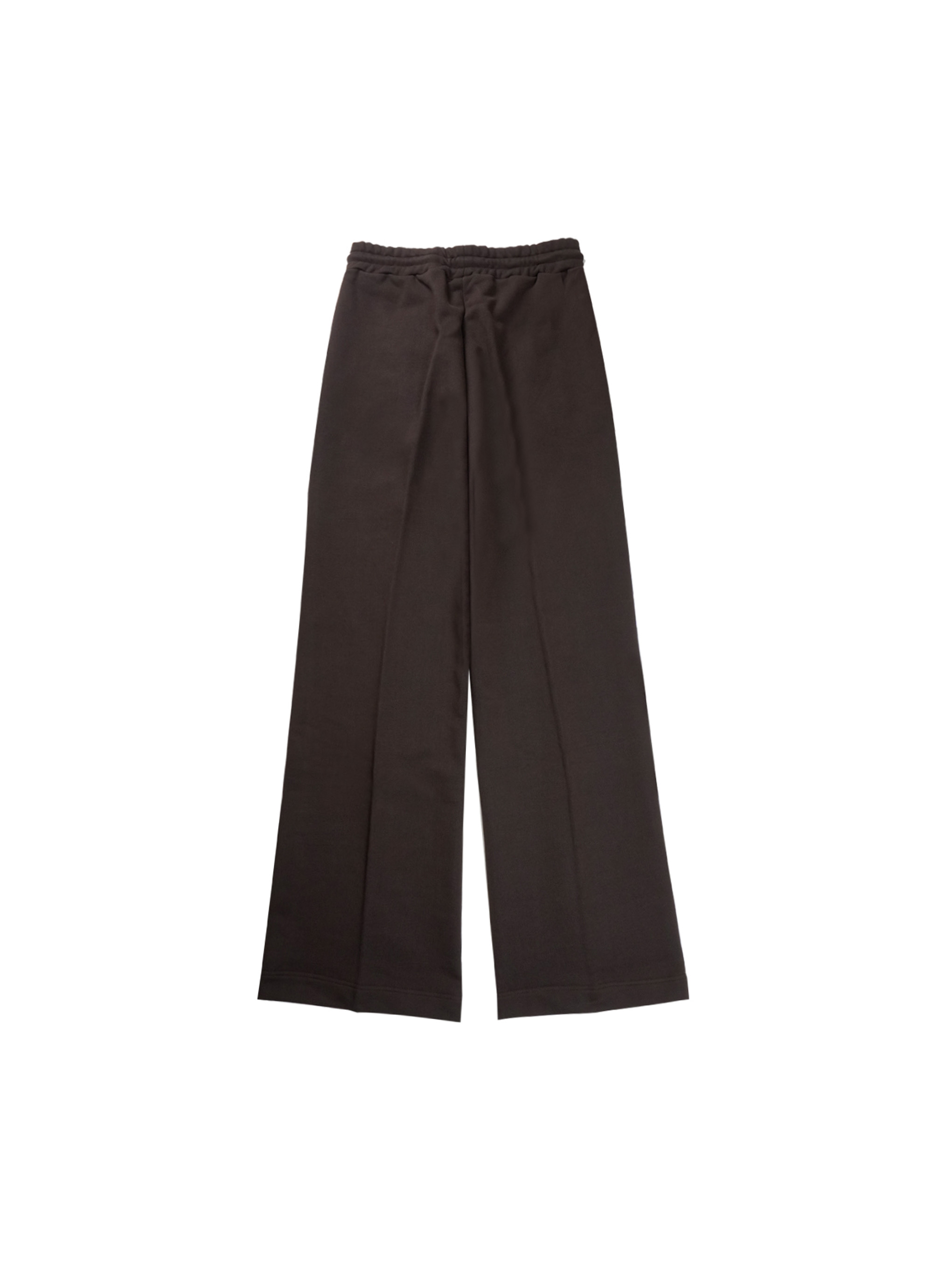 PGロゴ刺繍入りブラックパンツ ミニボックスロゴ刺繍ヘビーウェイトスウェットパンツ ブラック