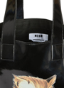 MSGM CUTE KITTY グラフィック トートバッグ 詳細画像 ブラック 4