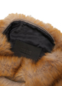 Faux Fur Clutch Bag ー Natural 詳細画像 ナチュラル 4