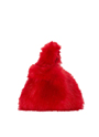 Faux Fur Mini Bag ー Bright Red 詳細画像 ブライトレッド 2