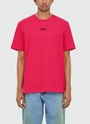 MSGM アレンジエンブロイダリーロゴ Tシャツ 詳細画像 ローズレッド 2