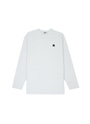 TheMwave エンブロイダリー ロングスリーブTシャツ 詳細画像 ホワイト 1