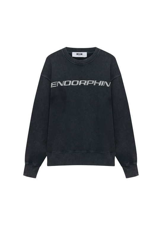 【NEW】ENDORPHIN マーブルウォッシュ スウェットシャツ