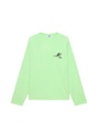 MSGM SPRINT グラフィック ロングスリーブTシャツ 詳細画像 グリーン 1