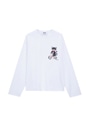 Bike Life Cats グラフィック L/S Tシャツ 詳細画像 ホワイト 1