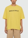 【NEW】MAGLIA GIALLA プリントTシャツ 詳細画像 イエロー 2