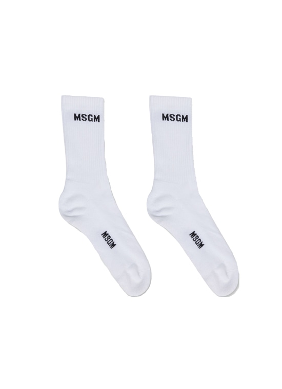 【NEW】MSGM アメリブ ロゴソックス