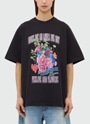 MSGM FLOWER CATS グラフィックTシャツ 詳細画像 ブラック 2