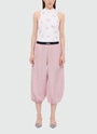 ジャガードロゴ タフタ バルーンパンツ 詳細画像 ピンク 2