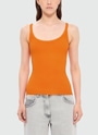 ライトジャージー リブタンクトップ 詳細画像 オレンジ 2