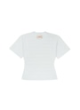 ストライプ ジャージー コンビ Tシャツ 詳細画像 ホワイト 2