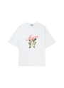 リボングラフィック Tシャツ 詳細画像 ホワイト 1