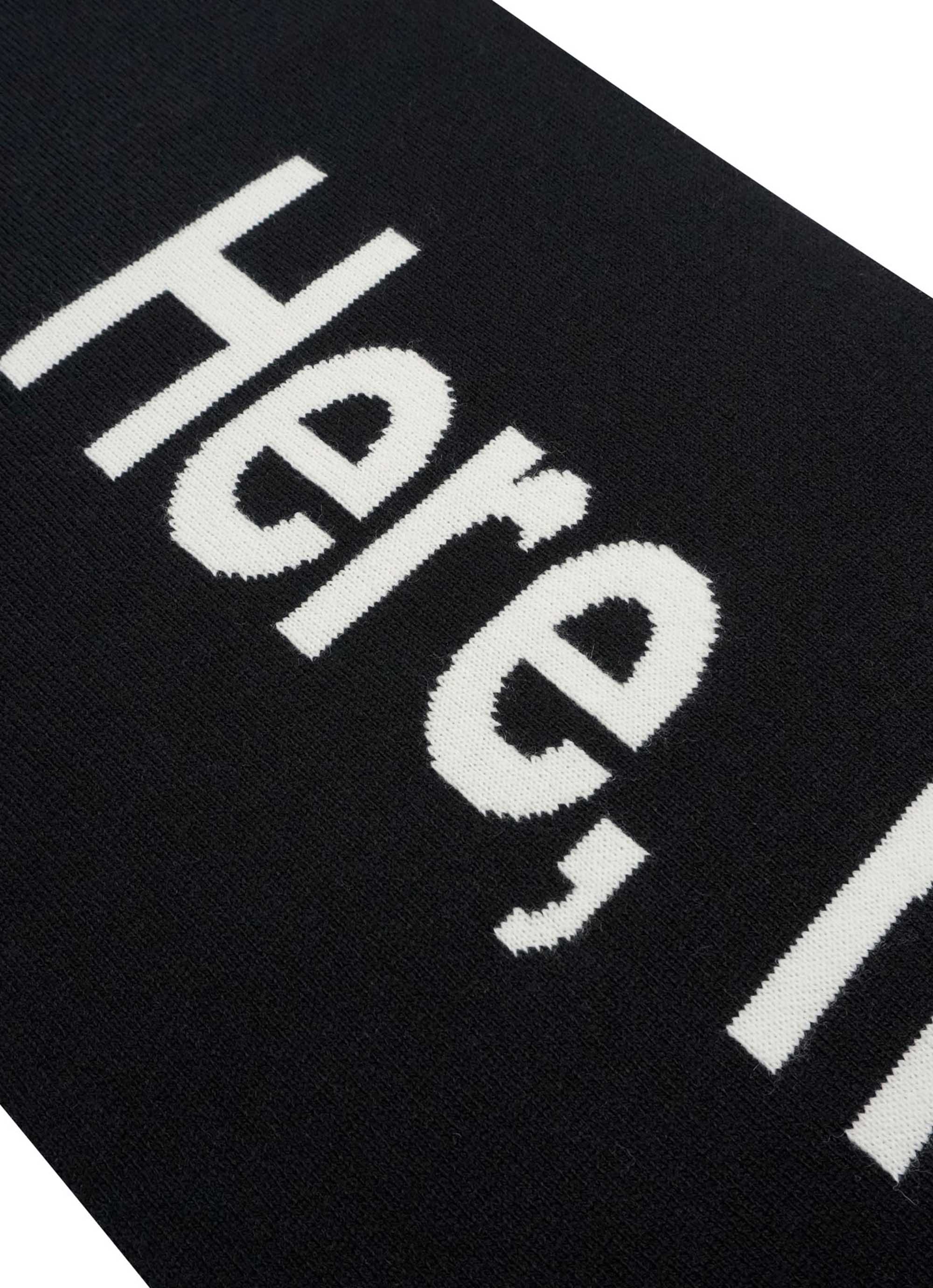 MSGM】 【レタリングジャカード ニットマフラー】｜aoi公式オンライン