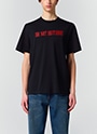 「DO NOT DISTURB!」 エンブロイダリーTシャツ 詳細画像 ブラック 2