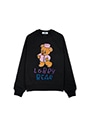 MSGM LOBBY BEAR スウェットシャツ 詳細画像 ブラック 1