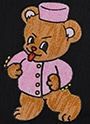 MSGM LOBBY BEAR スウェットシャツ 詳細画像 ブラック 5