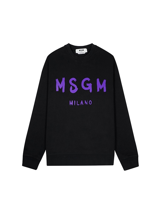 MSGM ブラッシュロゴ スウェットシャツ