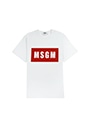 【NEW】MSGM BOXロゴTシャツ 詳細画像 ホワイト 1