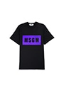 【NEW】MSGM BOXロゴTシャツ 詳細画像 ブラック 1