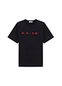 「MASSIVE GAME」 エンブロイダリーTシャツ 詳細画像 ブラック 1