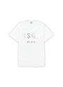 MSGM ブラッシュロゴTシャツ【Japan Exclusive/FOIL PRINT】 ＜限定再入荷＞ 詳細画像 ホワイト&times;シルバー 1
