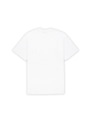 MSGM ブラッシュロゴTシャツ【Japan Exclusive/FOIL PRINT】 ＜限定再入荷＞ 詳細画像 ホワイト&times;シルバー 2