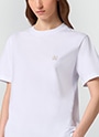 TheMwave ロゴパッチTシャツ 詳細画像 ホワイト 5