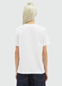 MSGM ブラッシュロゴTシャツ【GLITTER PRINT】 ＜限定再入荷＞ 詳細画像 ホワイト&times;グリッターシルバー 3