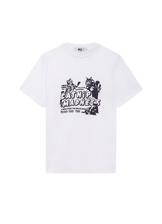 CATNip MADNESS プリントTシャツ