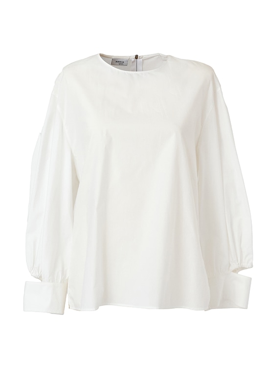 カフススリーブブラウス